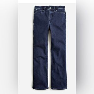 J. Crew Slim Demi Boot Brushed Back Jean Rinse wash BN042 28